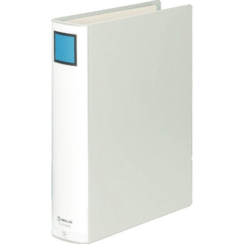 CAINZ-DASH】キングジム キングファイルG A4タテ型 グレー とじ厚