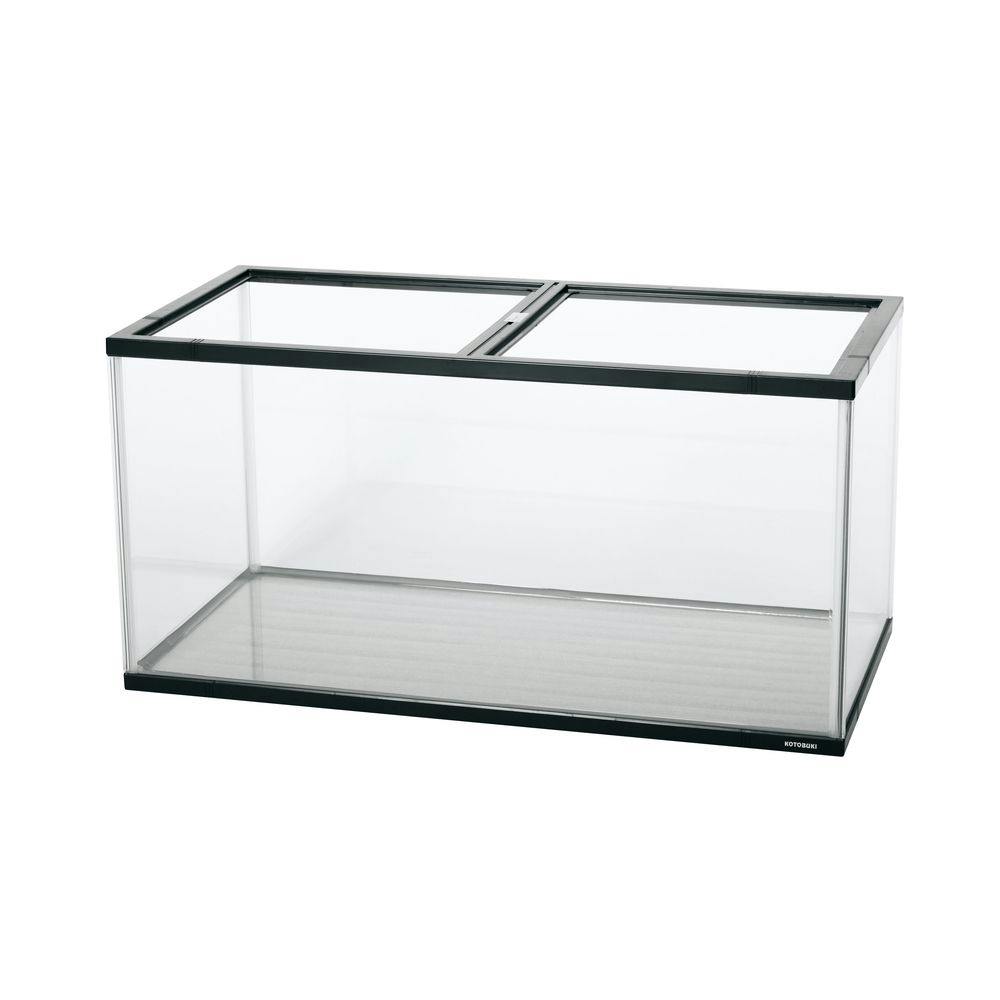 水槽 フタセット 90CM W90×D45×H45 厚み10mm ガラスフタ 90-E (2枚組