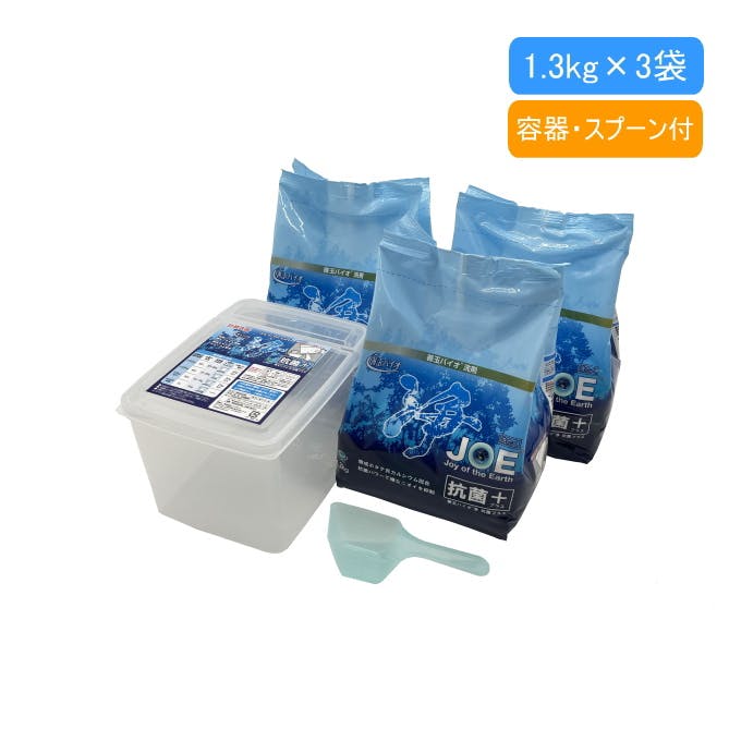 善玉バイオ洗剤 “ハイブリッド浄” 6袋セット ＜詰替用容器＆計量