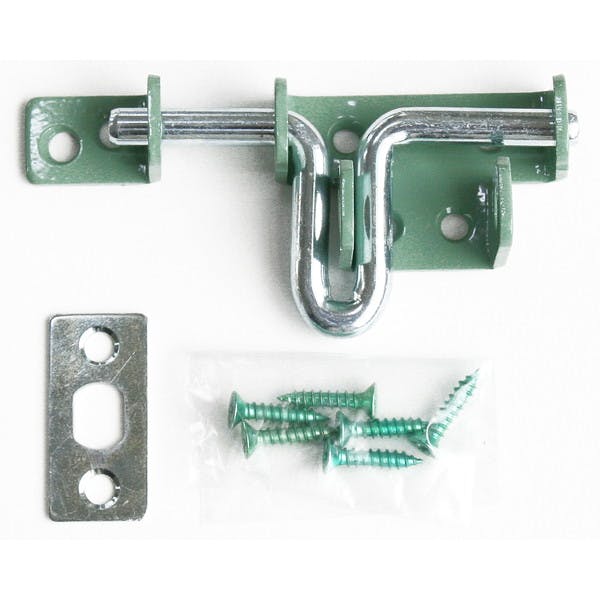 ハイロジック JY-439 ゲートラッチ 45mm グリーン 1個入(CDC)【別送品