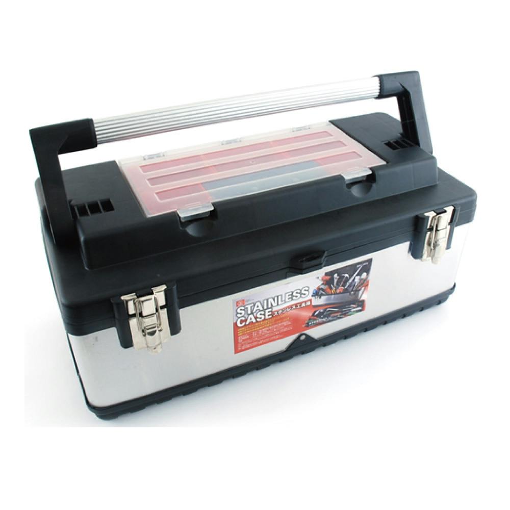 藤原産業 SK11 ステンレス 工具箱 SSC-580W 収納 ツールボックス