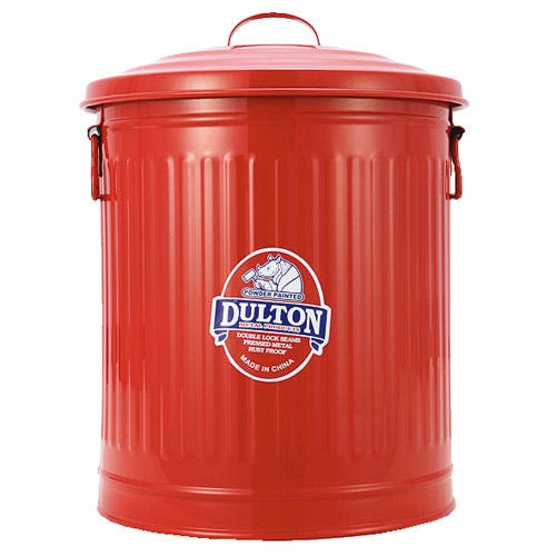 DULTON ダルトン ガベージカン レッド GARBAGE CAN RED L