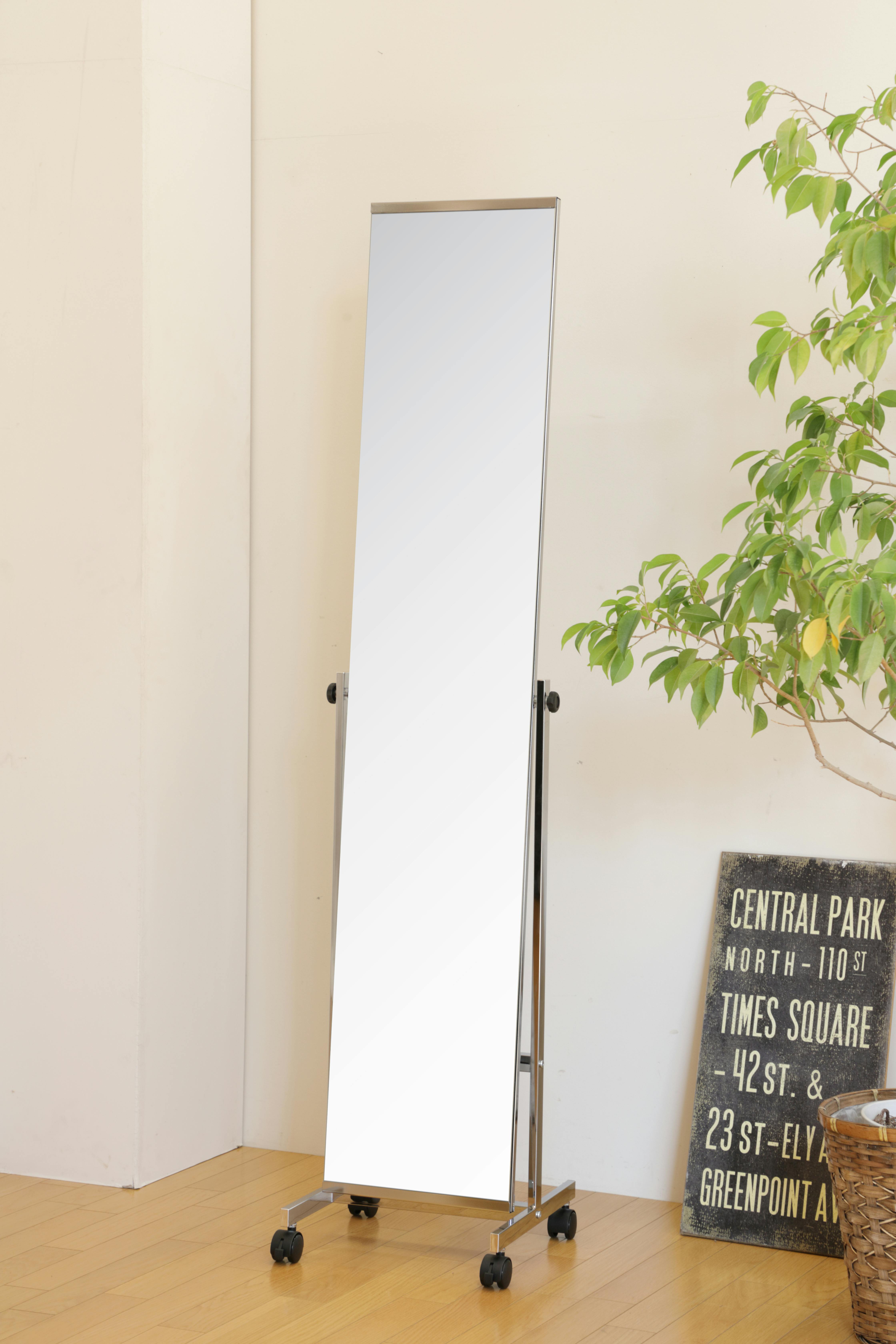 KOEKI 弘益 UTILITY P-5526M スタンドミラー 37×36×158.5 鏡：30×147