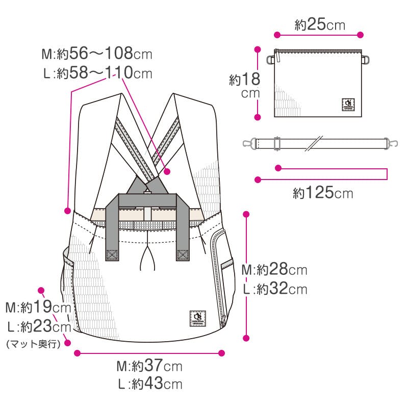 ONEKOSAMA OINUSAMA ペット用 マルチスリング 猫 犬 ペットキャリー