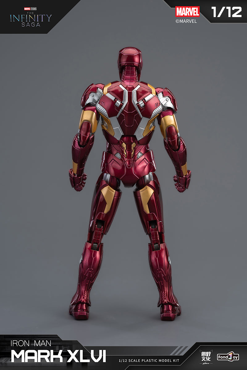 1:12 Iron Man Mark XLVI Mk46 Action Figure Assembly Kit
