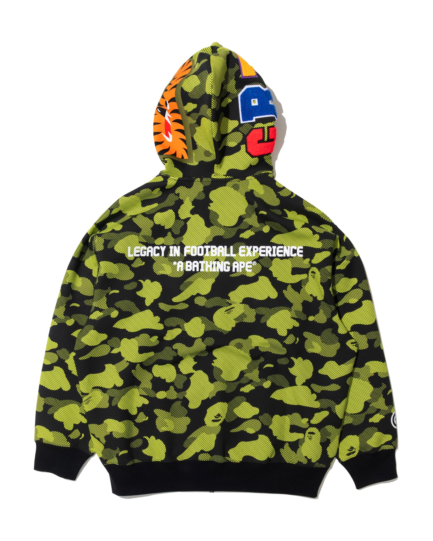 A BATHING APE® BAPE X Cr7 Life Logo Relaxed Fit Shark Full Zip