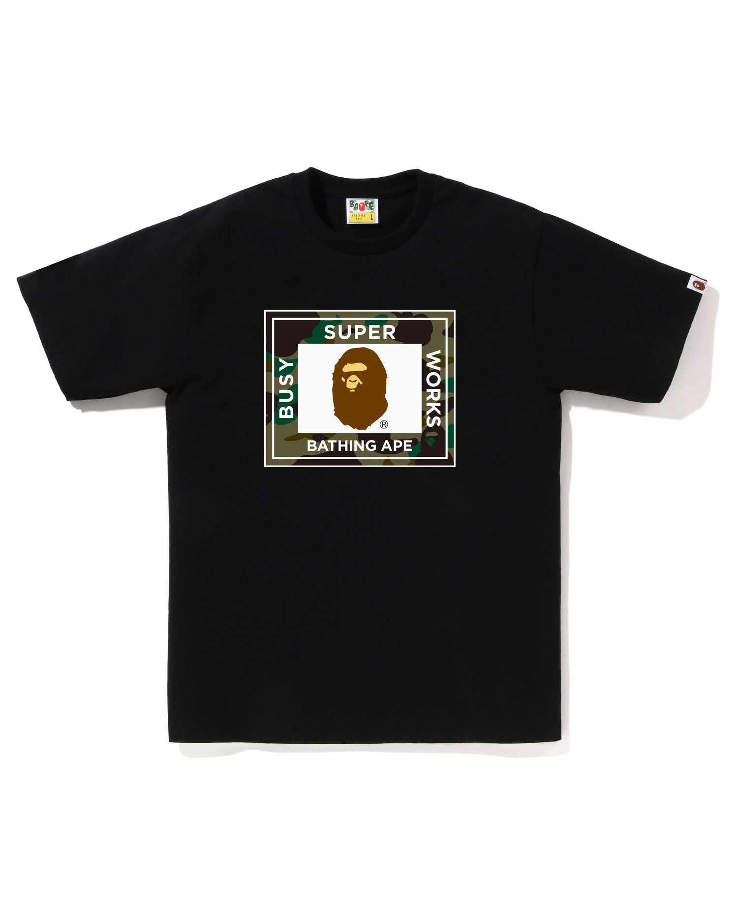 A BATHING APE® 1st Camo Super Busy Works Tee | Bape official