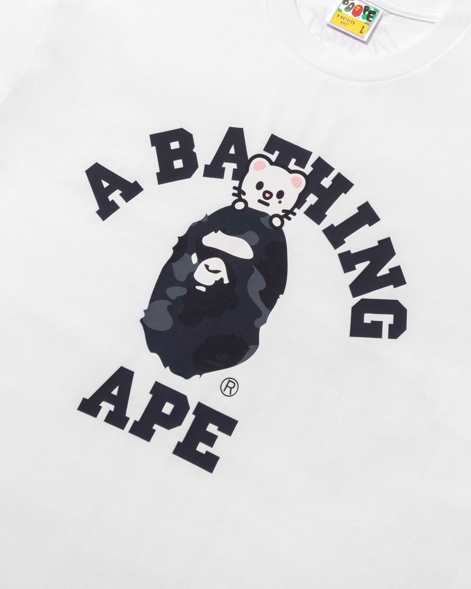 A BATHING APE® BAPE X Straykids Jiniret College Tee | Bape