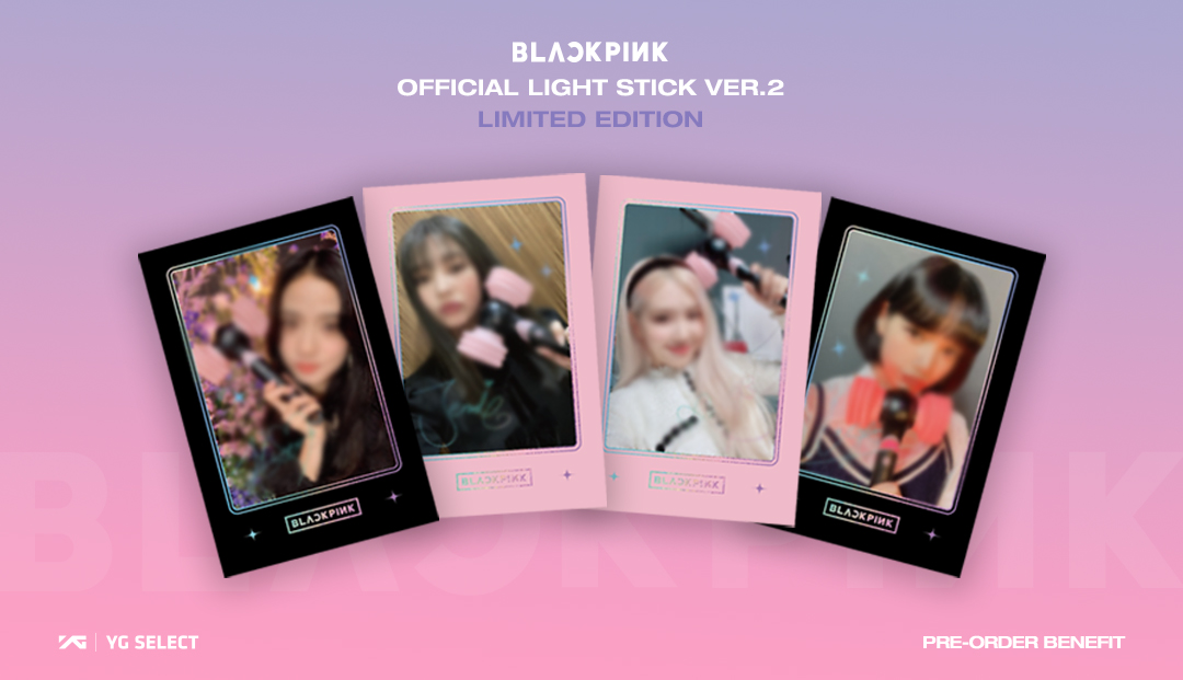 BLACKPINK - OFFICIAL LIGHT STICK Ver.2 LIMITED EDITION - interAsia