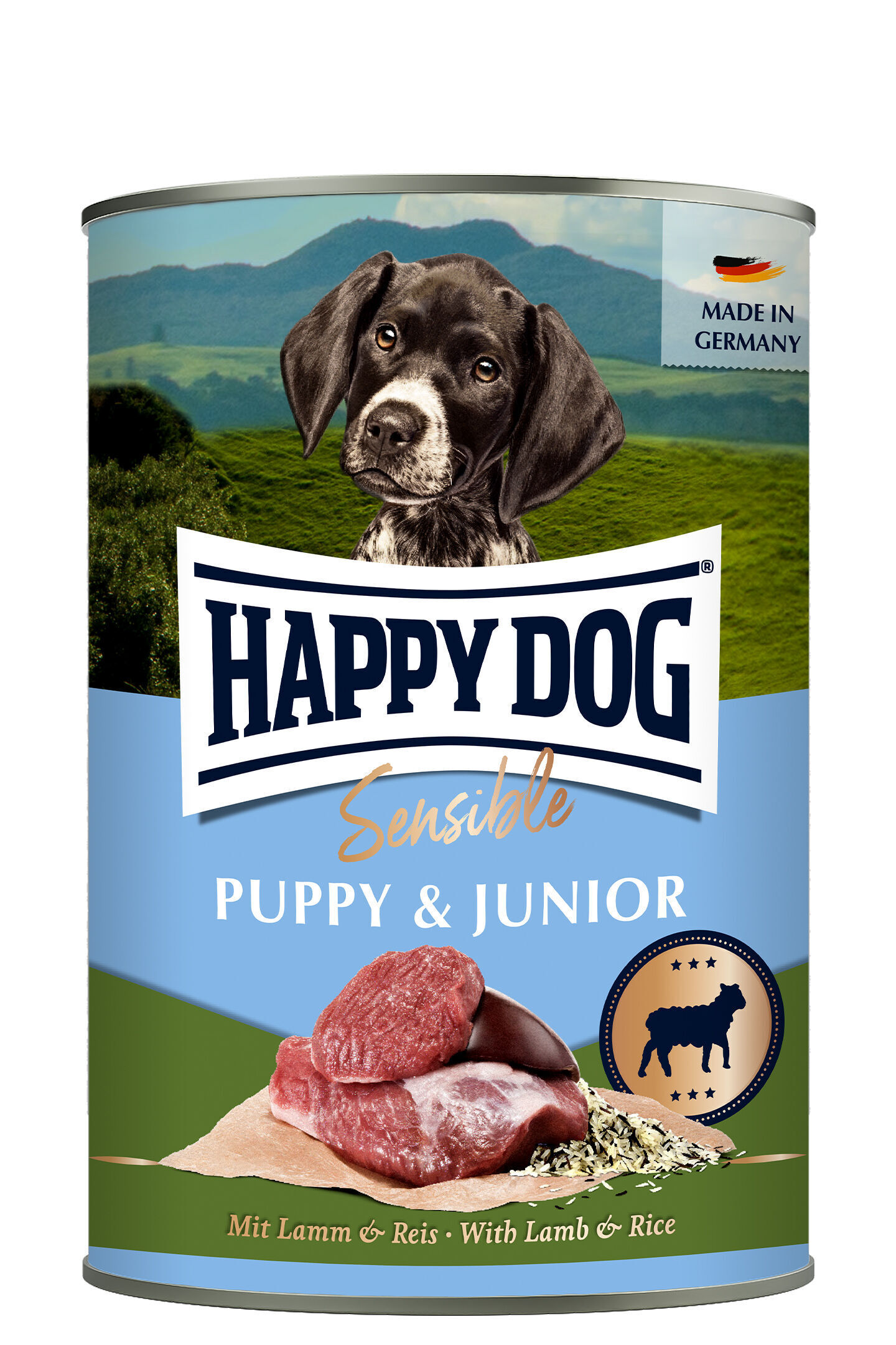Sensible Puppy & Junior Can - Lamb & Rice | 6 x 200 g | 61292B6