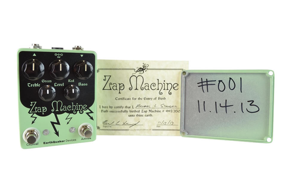 Earthquaker Devices Zap Machine Fuzz/Boost/Drive - Music Boulevard