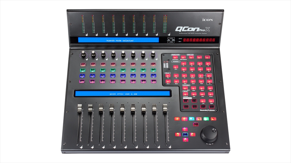 iCON QCon Pro X | モーターフェーダー搭載コントロールサーフェイス