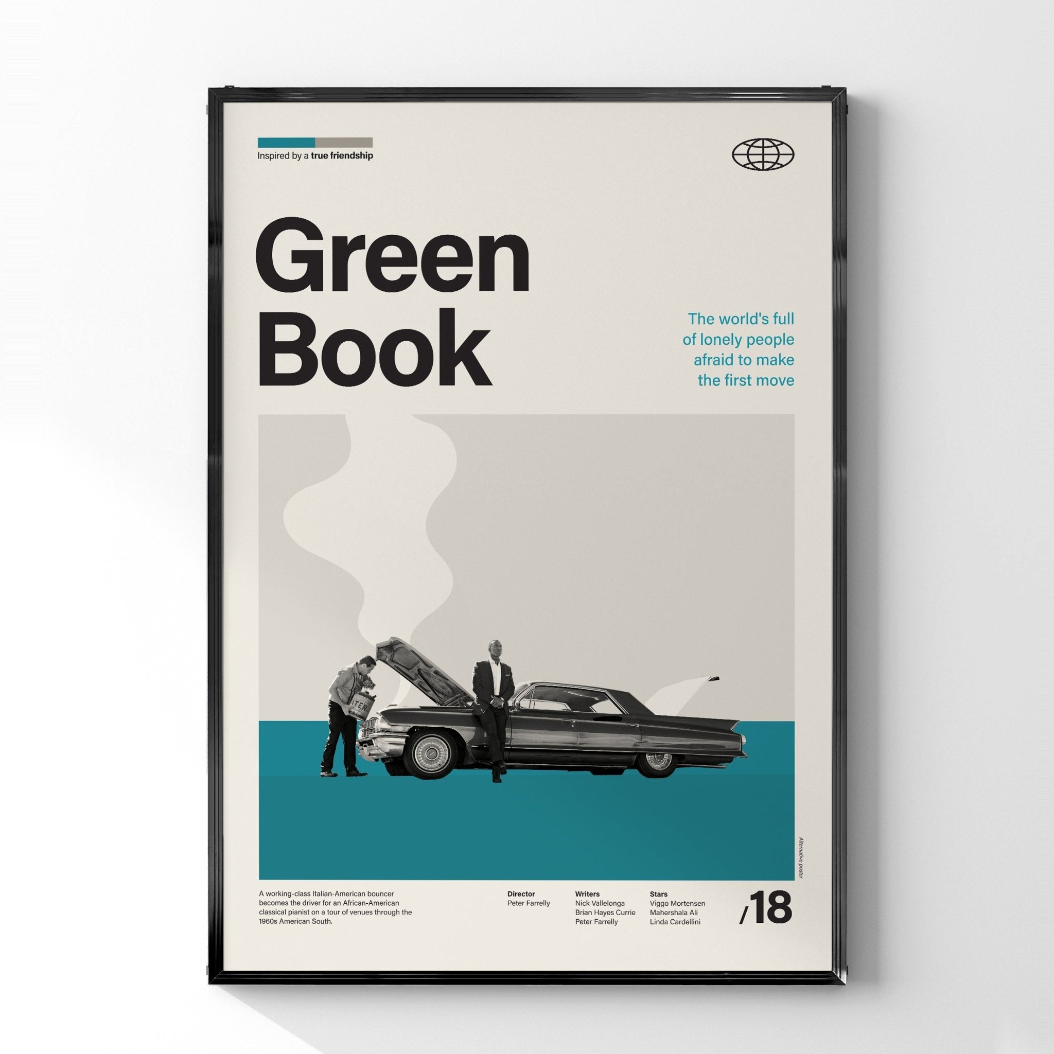 グリーンブック 」ミニマリストアートポスター – Ink Jp