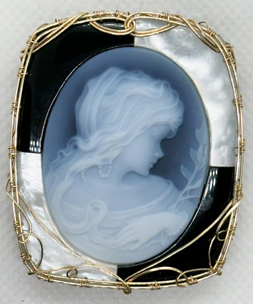 ジ*ン様 カメオブローチまとめ売り 総重量330g ジ*ン様 カメオブローチ