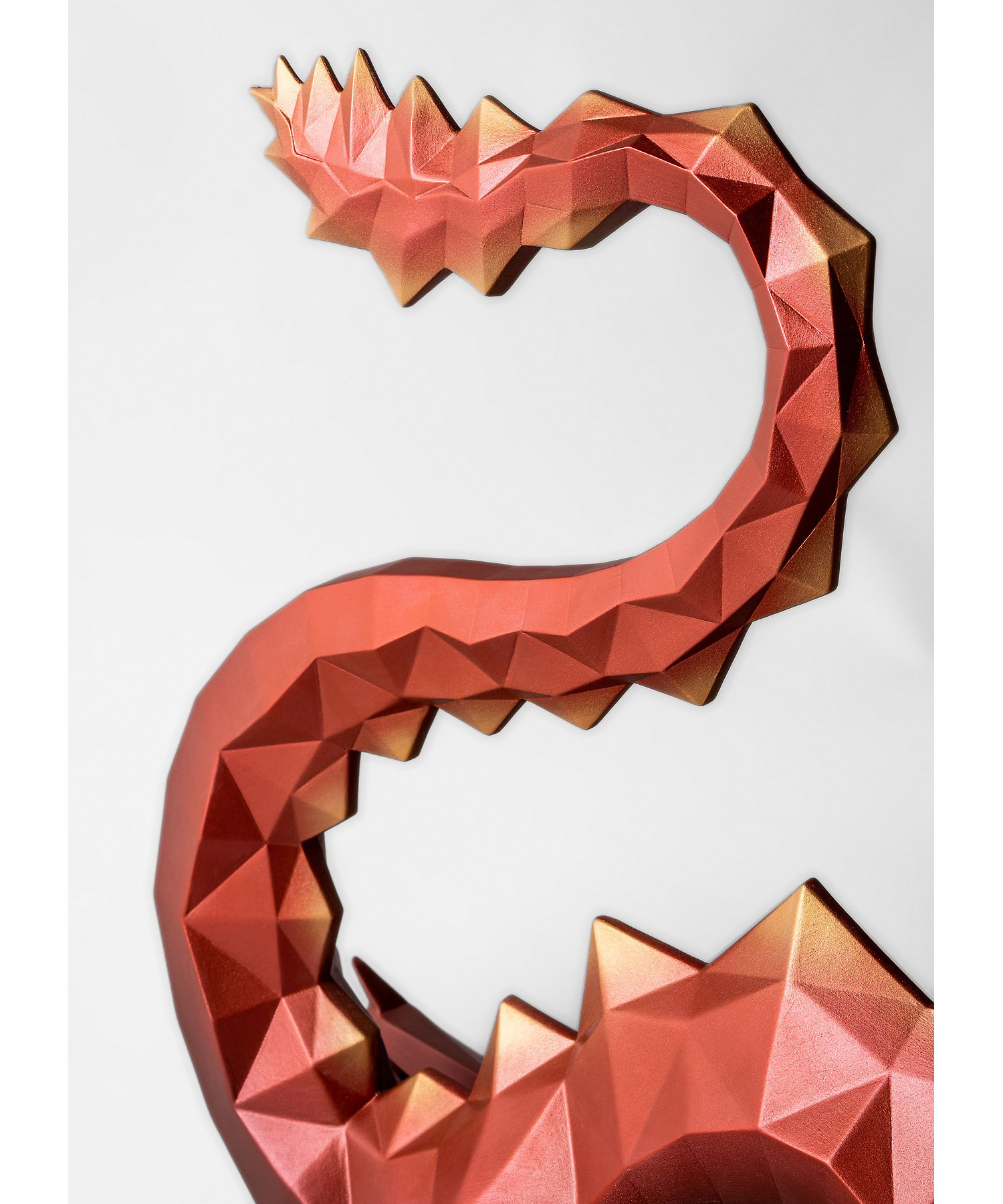 Origami ドラゴン（Red）70周年記念モデル | LLADRO