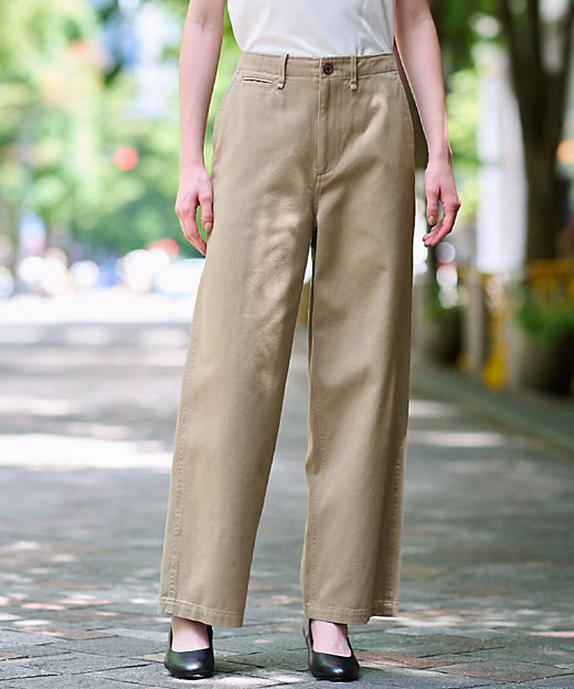 CLASSY．12月号掲載】ヴィンテージワイドチノパンツ