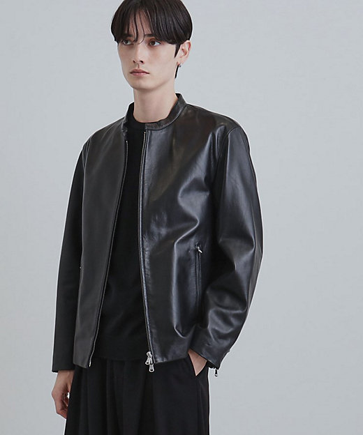 美品 チンクアンタ ラムレザー 羊革 シングルライダース レザー