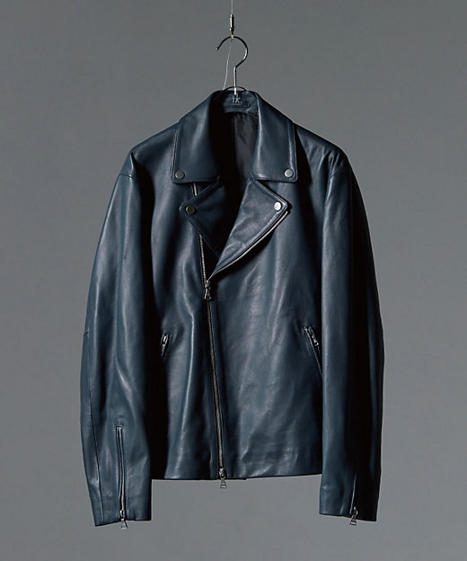 ラムレザーダブルライダースジャケット（2002300389） | tk