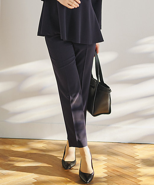 bajra. 墨スプラッシュ柄トリプルウエストジョッパーズ/ソフトサルエル