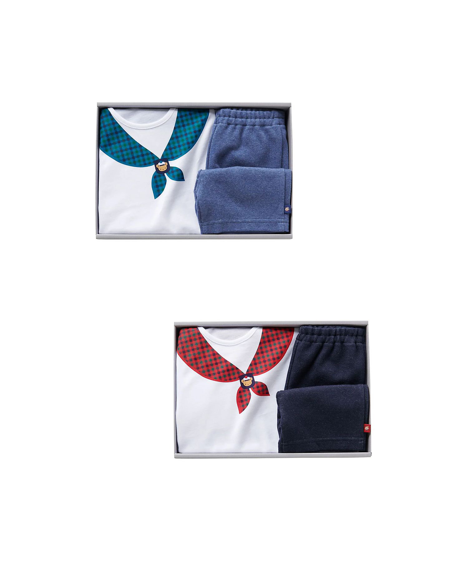 ファミリア リバティTシャツ 90 ハーフパンツ 80 2点セット ファミリア