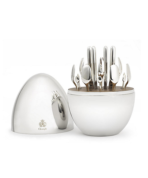 クリストフル ボール✖️2 クリストフル 彫金天秤ホールマーク ポット