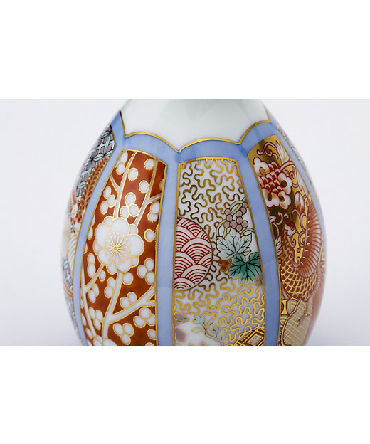 染錦金彩鳳凰 二人具酒器揃 | 深川製磁/フカガワセイジ | 三越伊勢丹