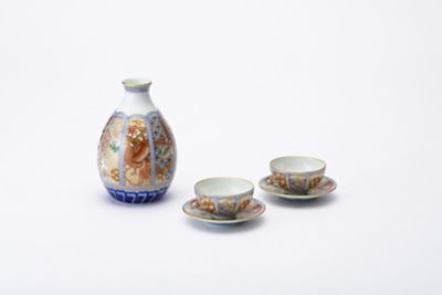 明末〜清初 鳳凰青華(染付)5客 明末〜清初 鳳凰青華(染付)5客 明末〜清