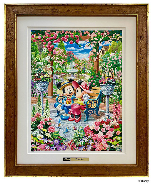 MART IN ERE 『GIFT OF HUNNY』 ディズニーアート 版画 MART IN ERE