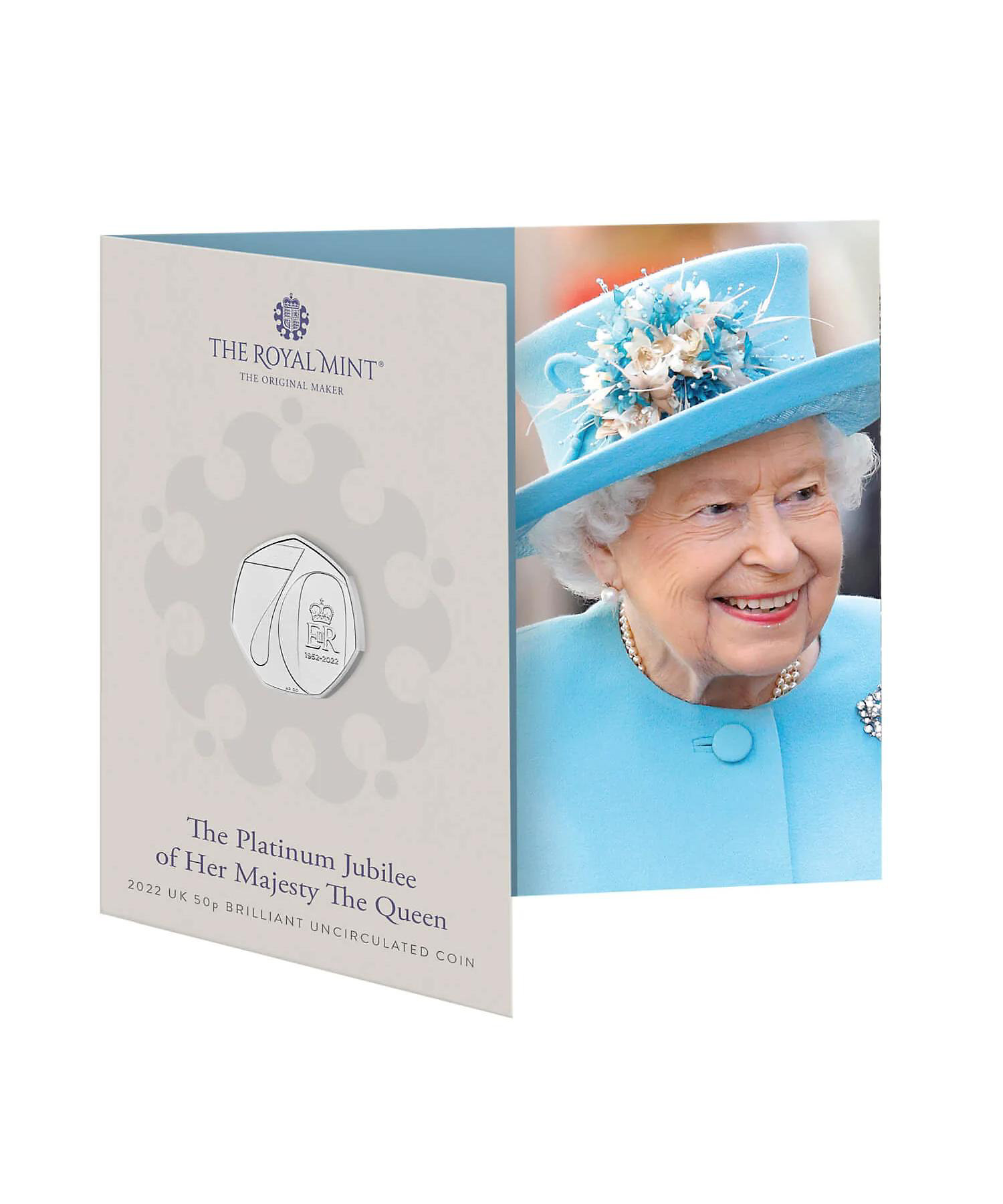 ☆エリザベス女王プラチナジュビリー記念50ペンス白銅貨 | ROYALMINT