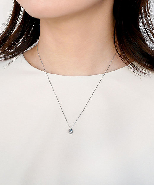 アクアマリンネックレス APVN204443AQ | Vendome Aoyama