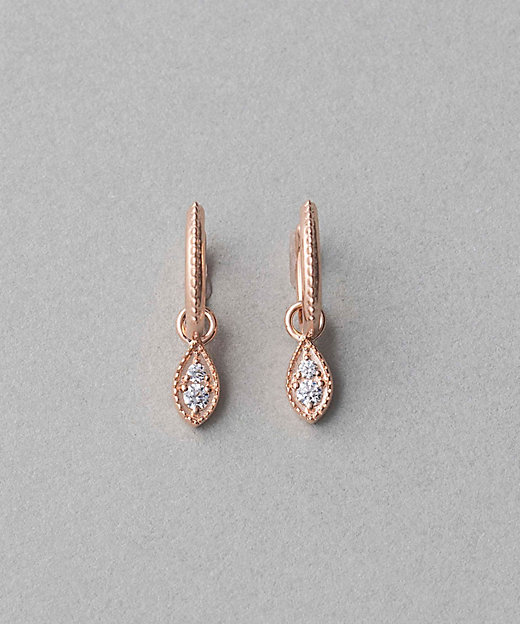 ete クリアビジューピアス 871551 ete｜クリアビジュー ピアス