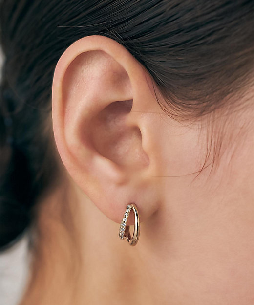ビジュー ハグピアス | ete bijoux (Women)/エテ ビジュー | 三越