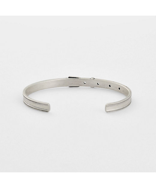 ageteアガット シルバー色 ステンレス 時計 バングル 小傷あり 電池