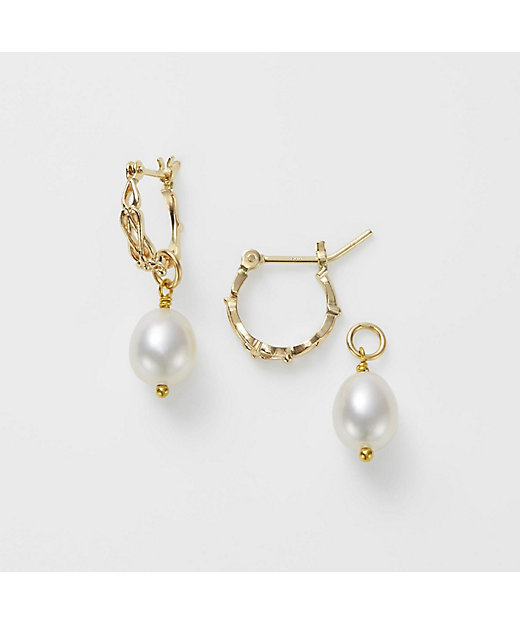 WEB限定》K10淡水パールピアスセット | agete/アガット | 三越