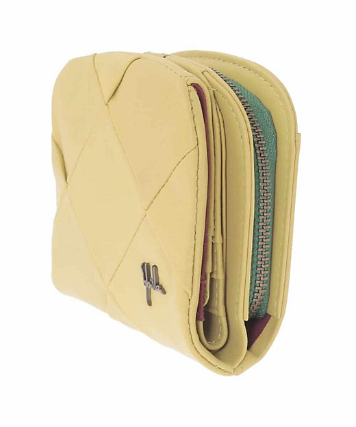 メリクリセール！Shilla シビラ ベージュ 二つ折り財布 新品箱付