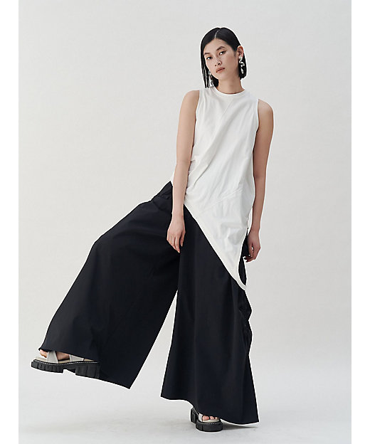 ROUND GATHER WIDE PT【セットアップ着用可能