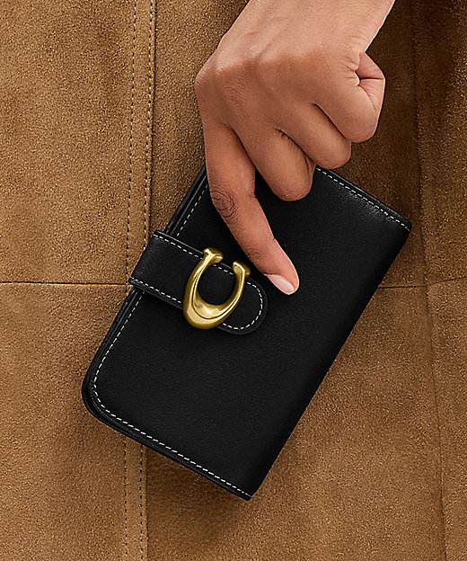 コニタン様専用 coachコーチタビー高級スムースレザー二つ折り財布