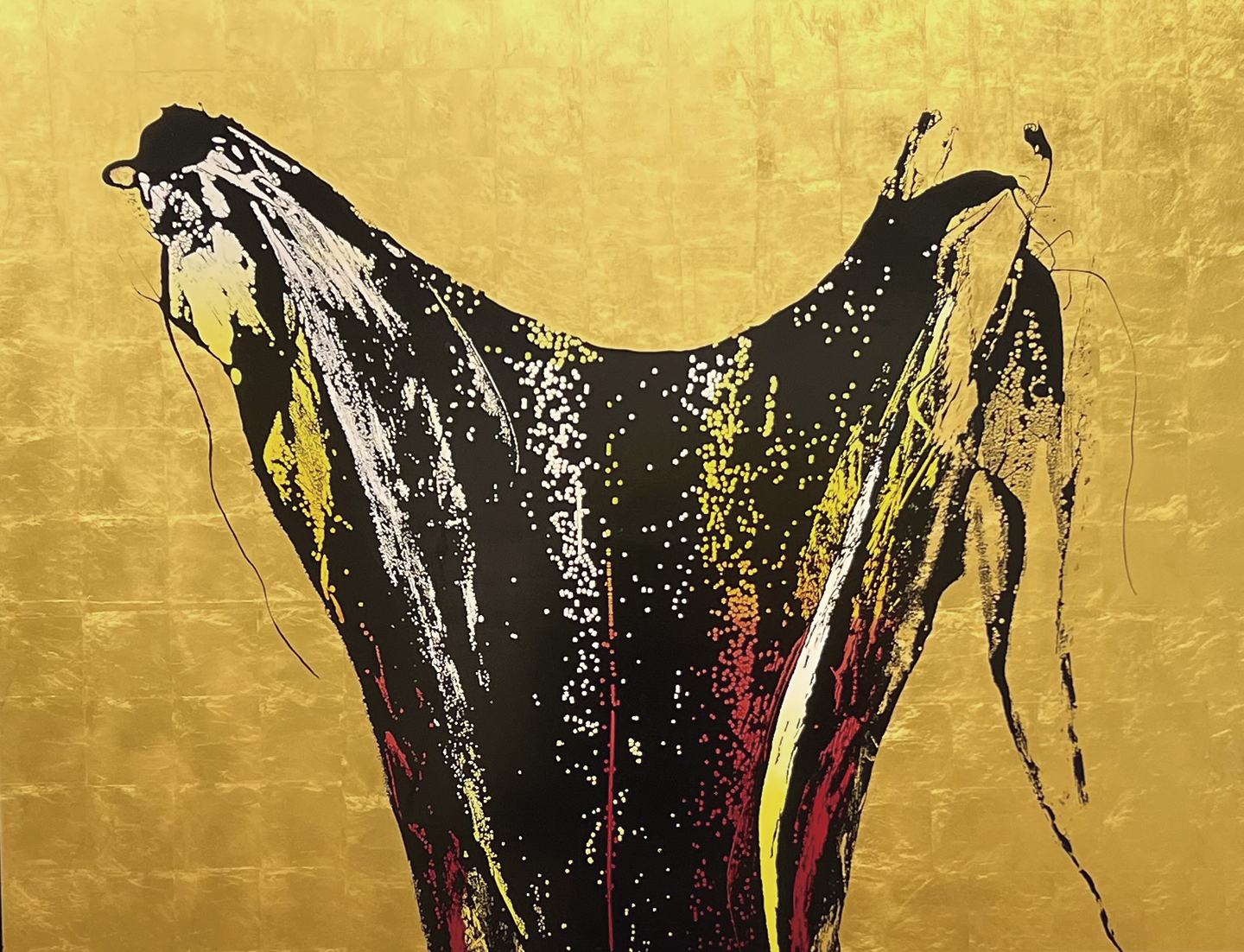 履かないの？」Blue×Red シルクスクリーン