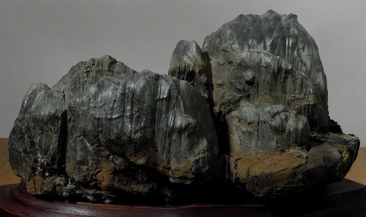 紀州古谷石 和歌山県産 水石 古谷石 紀州和歌山 鑑賞石 盆石 古谷石