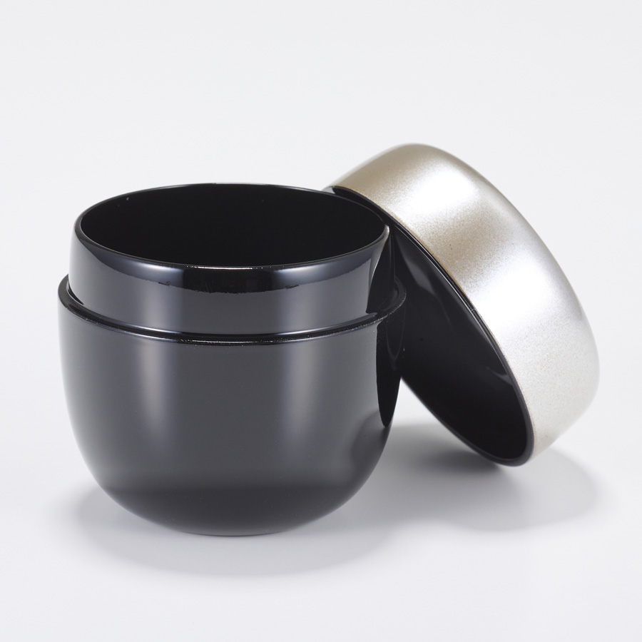 茶道具 黒漆 棗 時代箱付 V 9031 茶道具 黒漆 棗 時代箱付 V 9031