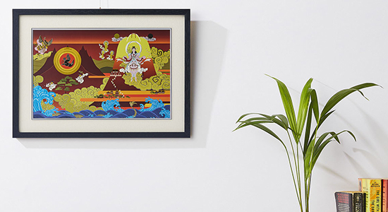 ☆新品同様☆イスム HAKUジクレ Buddha 続 日本曼荼羅☆J7-2 続 日本