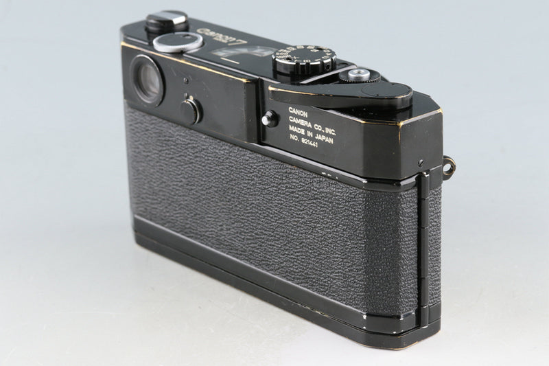 Canon 7レンジファインダーカメラ 純正 レザーケース付き キヤノン