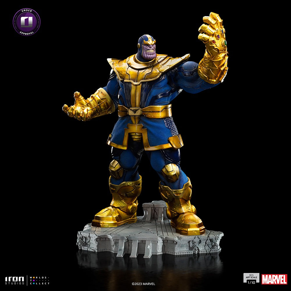 MARVEL THANOS サノス iron studios 1/10 Thanos - Infinity Gauntlet
