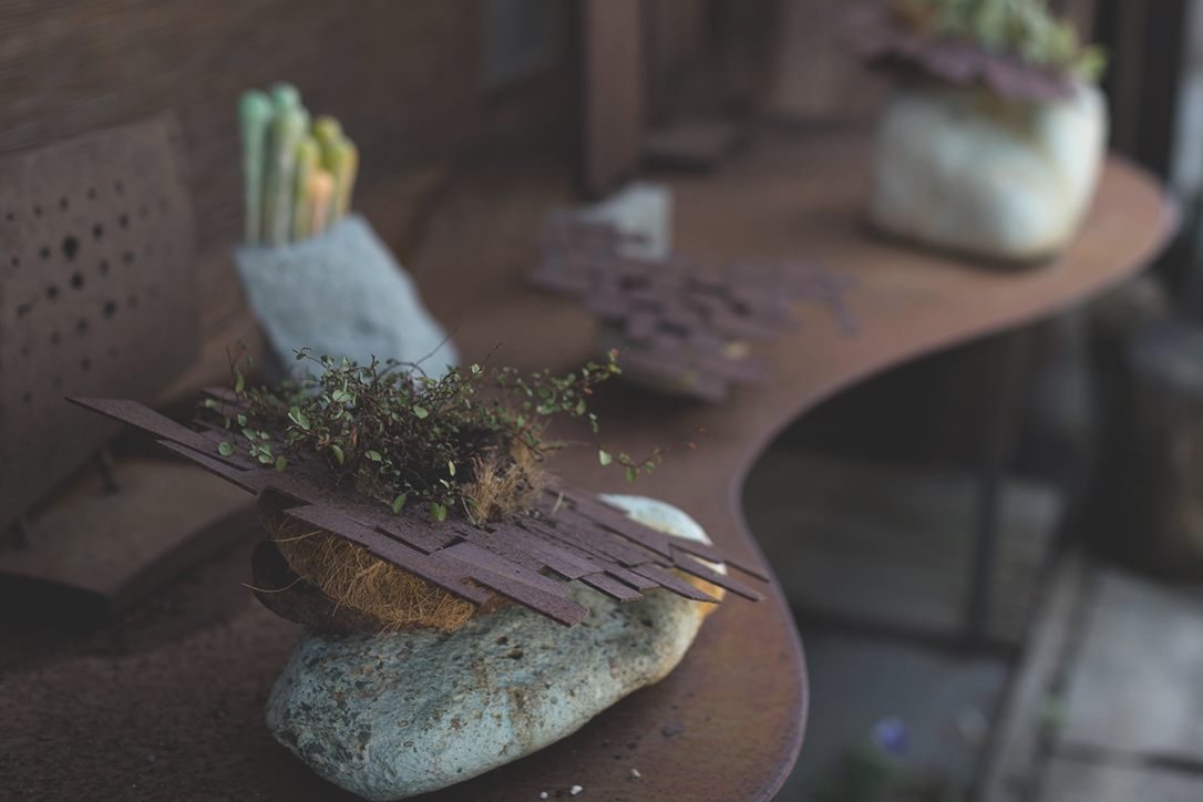鉄の彫刻 | 石見銀山・大森町 Omori-cho, Iwami-Ginzan Silver Mine