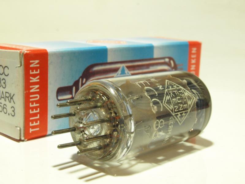 Telefunken ECC83 真空管 2本セット 【公式通販】