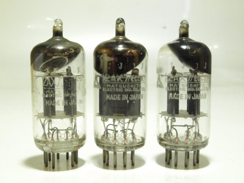 カメラのいわもと：真空管 12AX7、ECC83、同等管、類似管商品在庫一覧