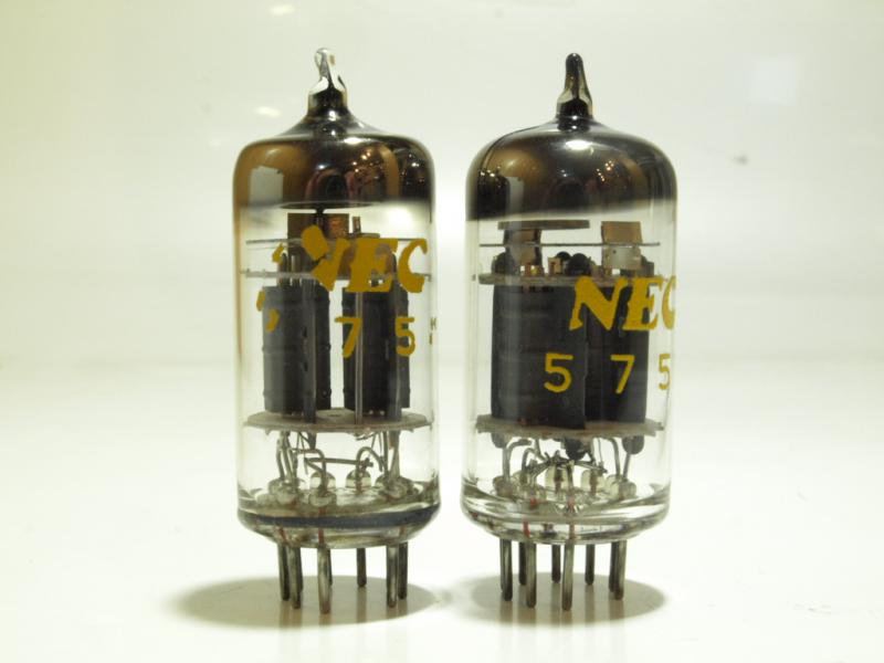 12AX7 ECC83 真空管セット 松下 東芝 NEC GE バラ売り場相談可 12AX7