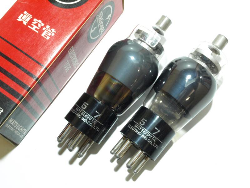 真空管 松下 7189 5本 真空管 松下 7189 5本 Yahoo!オークション