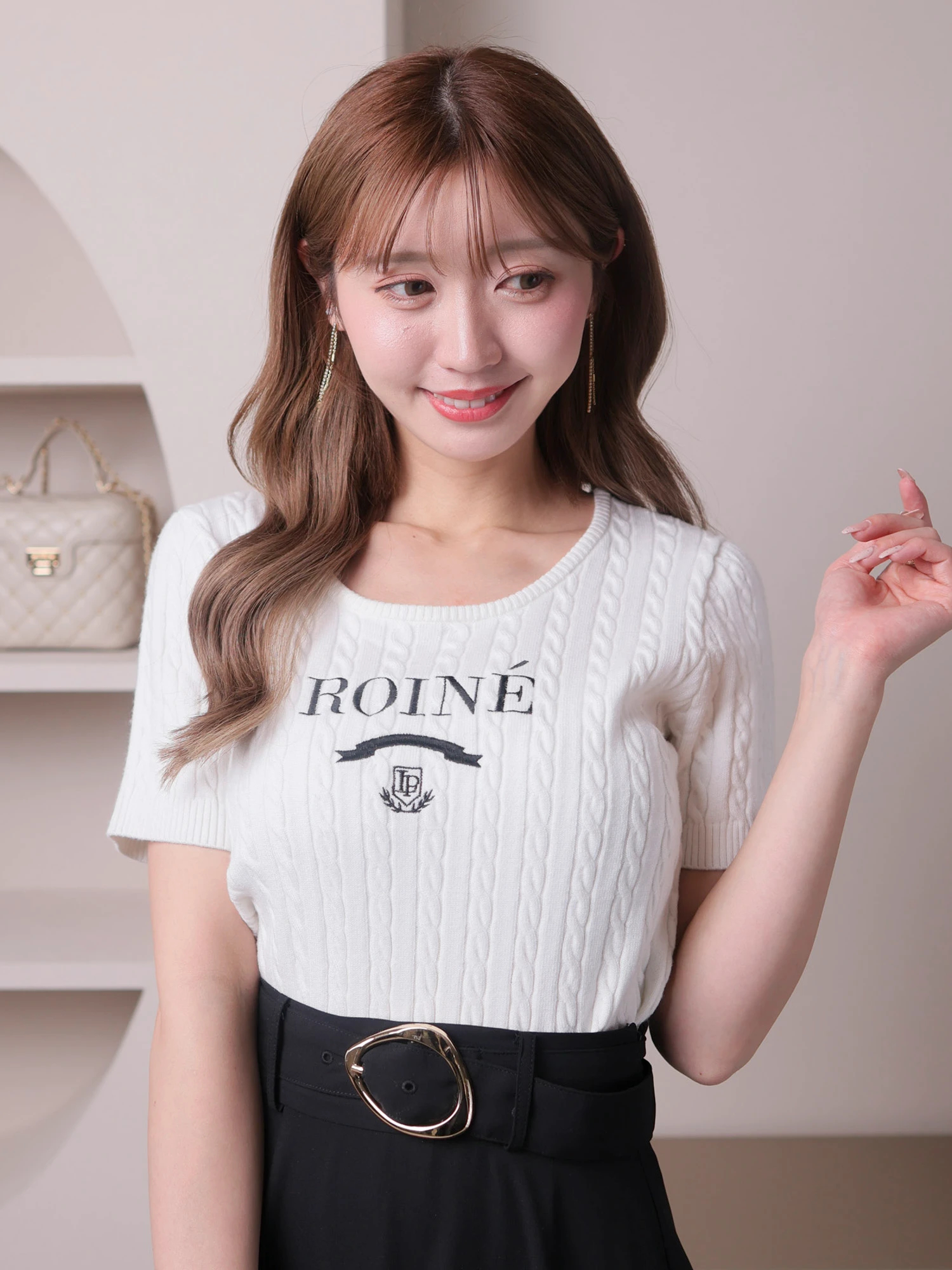 LiiLU CROCHET TSHIRT☆apolina bonjour LiiLU CROCHET TSHIRT