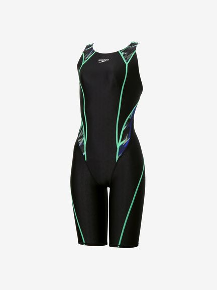 SPEEDO 競泳水着 JaspoLサイズ イエロー/グリーン SPEEDO 競泳水着